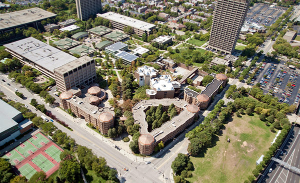 Campus aerial view